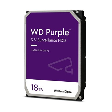 WESTERN DIGITAL Tvrdi disk Purple, 18 TB, 7200 okr./min, 512 MB, SATA, 3.5"